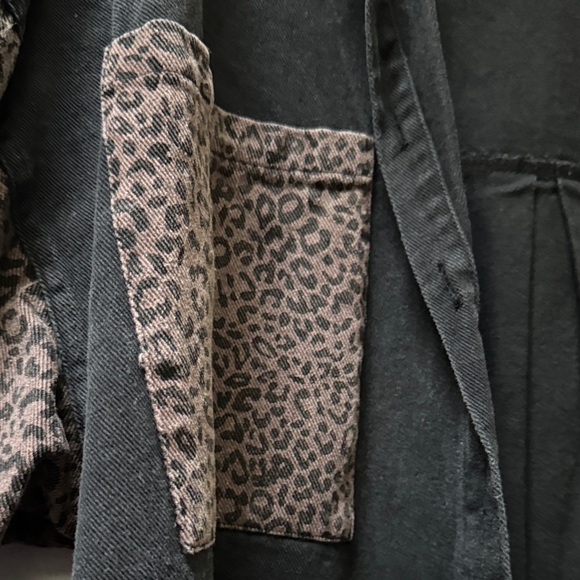 POL Black and Brown Jean Jacket - Picture 2 of 5